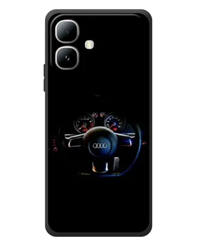 Чехол для Infinix Smart 20 с картинкой «Салон Audi — руль» Чехол для Infinix Smart 20 с картинкой «Салон Audi — руль»