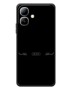Чохол для Infinix Smart 20 з картинкою «Audi — світловий підпис»