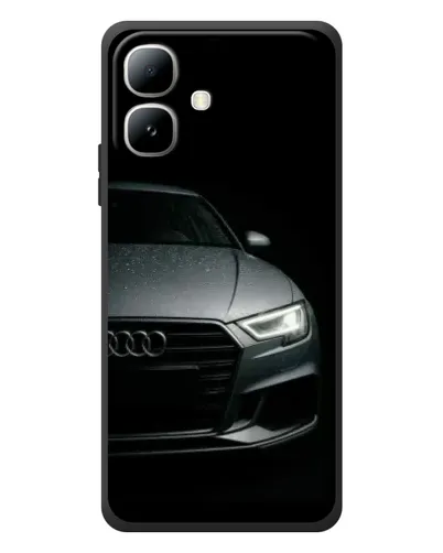 Чехол для Infinix Smart 20 с картинкой «Audi — детализация кузова» Чехол для Infinix Smart 20 с картинкой «Audi — детализация кузова»