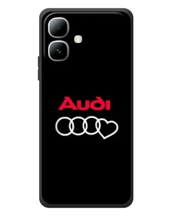 Чохол для Infinix Smart 20 з картинкою «Логотип Audi Heart»