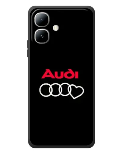 Чехол для Infinix Smart 20 с картинкой «Логотип Audi Heart» Чехол для Infinix Smart 20 с картинкой «Логотип Audi Heart»