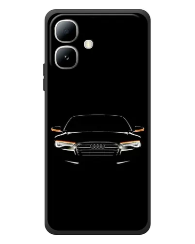Чехол для Infinix Smart 20 с картинкой «Audi — ночной контур» Чехол для Infinix Smart 20 с картинкой «Audi — ночной контур»