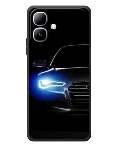 Чехол для Infinix Smart 20 с картинкой «Неоновый взгляд Audi» Чехол для Infinix Smart 20 с картинкой «Неоновый взгляд Audi»