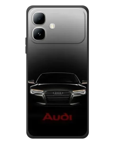 Чехол для Infinix Smart 20 с картинкой «Audi — градиентный контур» Чехол для Infinix Smart 20 с картинкой «Audi — градиентный контур»