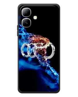 Чехол для Infinix Smart 20 с картинкой «Энергия лого Audi»