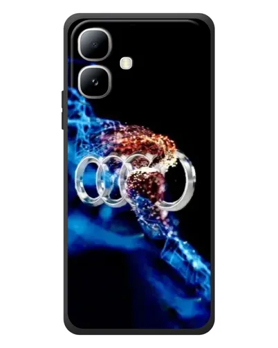 Чехол для Infinix Smart 20 с картинкой «Энергия лого Audi» Чехол для Infinix Smart 20 с картинкой «Энергия лого Audi»