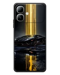 Чохол для Infinix Smart 20 з картинкою «Нічний Lamborghini драйв»