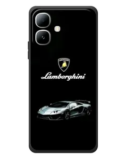 Чехол для Infinix Smart 20 с картинкой «Логотип Lamborghini классика»