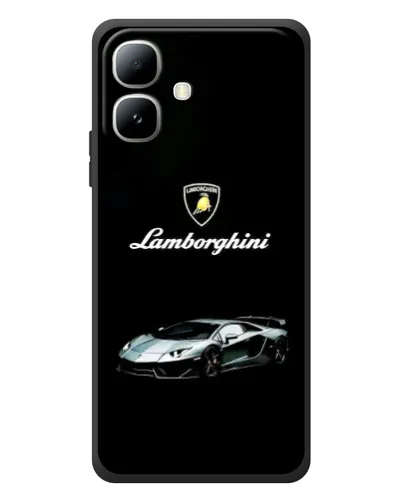 Чехол для Infinix Smart 20 с картинкой «Логотип Lamborghini классика»