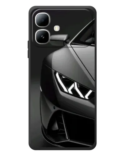 Чехол для Infinix Smart 20 с картинкой «Lamborghini фары детализация»