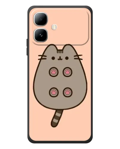 Чехол для Infinix Smart 20 с картинкой «Пушин пузиком кверху»