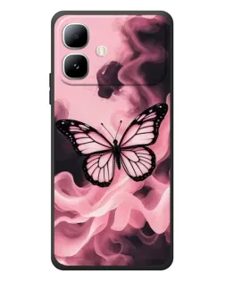 Чохол для Infinix Smart 20 з картинкою «Метелик у диму»
