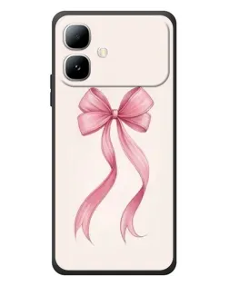 Чохол для Infinix Smart 20 з картинкою «Рожевий бант»