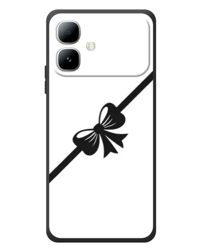 Чехол для Infinix Smart 20 с картинкой «Диагональный бант» Чехол для Infinix Smart 20 с картинкой «Диагональный бант»