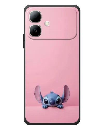 Чехол для Infinix Smart 20 с картинкой «Stitch выглядывает»