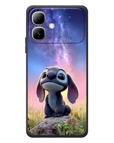 Чехол для Infinix Smart 20 с картинкой «Стич на рассвете»