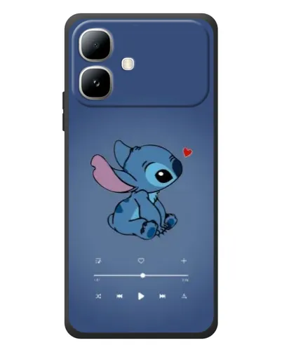 Чехол для Infinix Smart 20 с картинкой «Музыкальный Stitch»