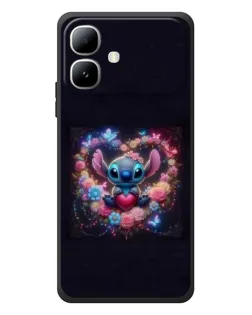 Чохол для Infinix Smart 20 з картинкою «Stitch у квітах» Чохол для Infinix Smart 20 з картинкою «Stitch у квітах»