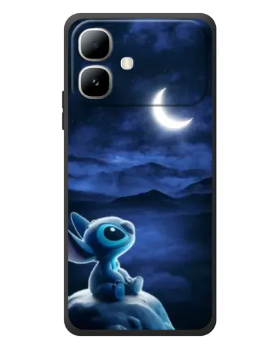 Чехол для Infinix Smart 20 с картинкой «Лунная ночь Стича»