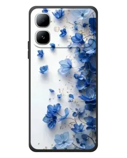Чохол для Infinix Smart 20 з картинкою «Блакитний квітковий каскад» Чохол для Infinix Smart 20 з картинкою «Блакитний квітковий каскад»