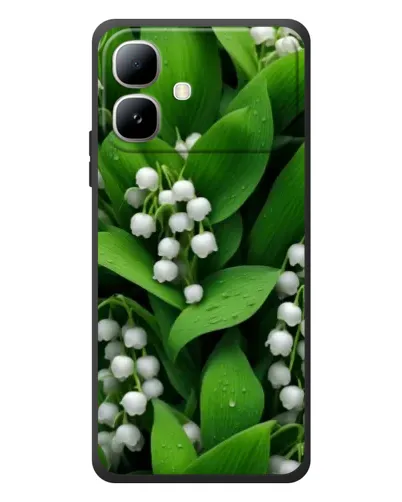 Чехол для Infinix Smart 20 с картинкой «Ландыши в зелени»