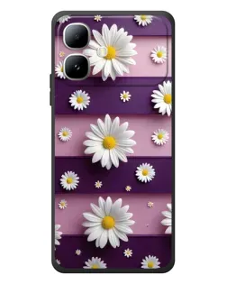 Чохол для Infinix Smart 20 з картинкою «Ромашки на фіолетовому» Чохол для Infinix Smart 20 з картинкою «Ромашки на фіолетовому»