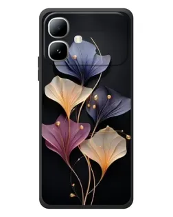 Чохол для Infinix Smart 20 з картинкою «Лілові квіти грації» Чохол для Infinix Smart 20 з картинкою «Лілові квіти грації»