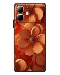 Чохол для Infinix Smart 20 з картинкою «Помаранчева макро квітка» Чохол для Infinix Smart 20 з картинкою «Помаранчева макро квітка»