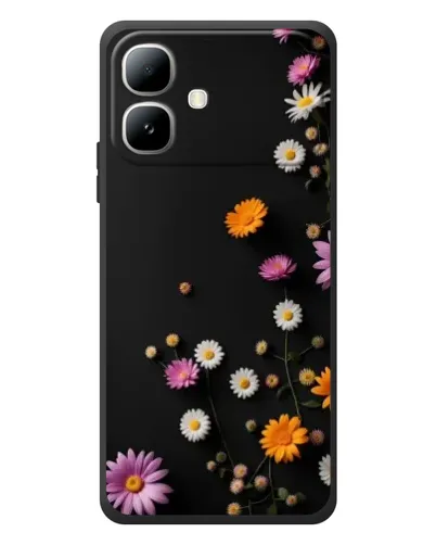 Чехол для Infinix Smart 20 с картинкой «Цветочная композиция»