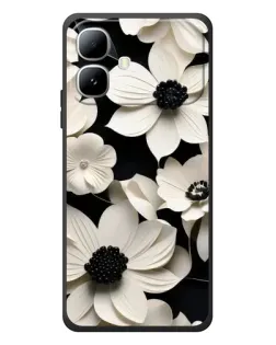 Чохол для Infinix Smart 20 з картинкою «Об'ємні білі квіти» Чохол для Infinix Smart 20 з картинкою «Об'ємні білі квіти»