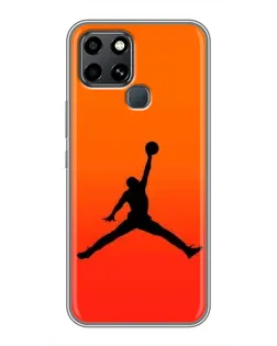 Чехол для Infinix Smart 6 с картинкой «Jordan Sunset»