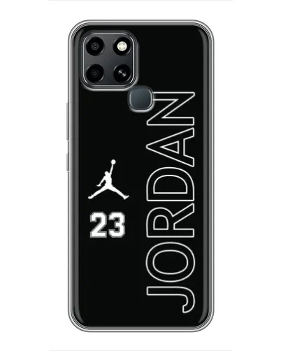 Чехол для Infinix Smart 6 с картинкой «Jordan Vertical»