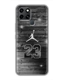 Чехол для Infinix Smart 6 с картинкой «Jordan Carbon 23»