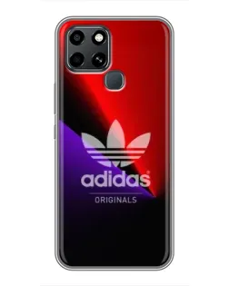 Чохол для Infinix Smart 6 з картинкою «Adidas Red Neon»