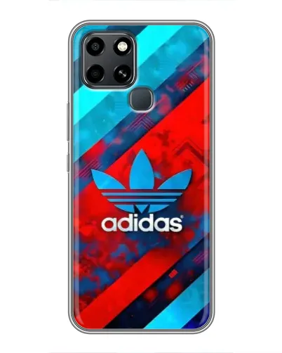 Чехол для Infinix Smart 6 с картинкой «Абстракция Adidas»