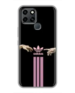 Чехол для Infinix Smart 6 с картинкой «Adidas Hands»