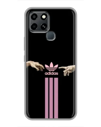 Чехол для Infinix Smart 6 с картинкой «Adidas Hands»