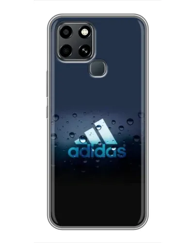 Чехол для Infinix Smart 6 с картинкой «Adidas Water Drops»