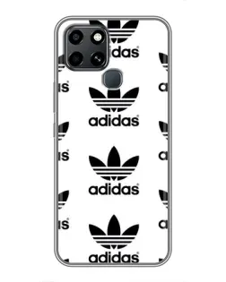 Чехол для Infinix Smart 6 с картинкой «Adidas Pattern»