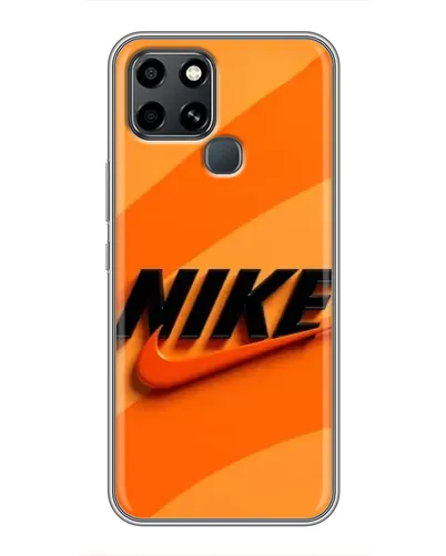 Чехол для Infinix Smart 6 с картинкой «Оранжевый драйв Nike» Чехол для Infinix Smart 6 с картинкой «Оранжевый драйв Nike»