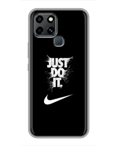 Чехол для Infinix Smart 6 с картинкой «Текстовый принт Nike» Чехол для Infinix Smart 6 с картинкой «Текстовый принт Nike»