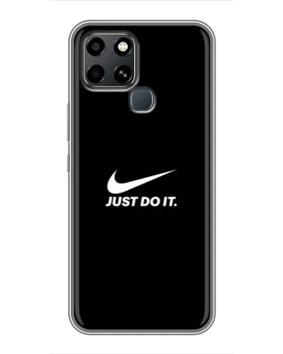 Чехол для Infinix Smart 6 с картинкой «Минимализм от Nike» Чехол для Infinix Smart 6 с картинкой «Минимализм от Nike»