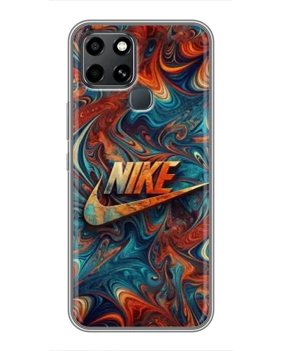 Чехол для Infinix Smart 6 с картинкой «Nike в абстракции» Чехол для Infinix Smart 6 с картинкой «Nike в абстракции»