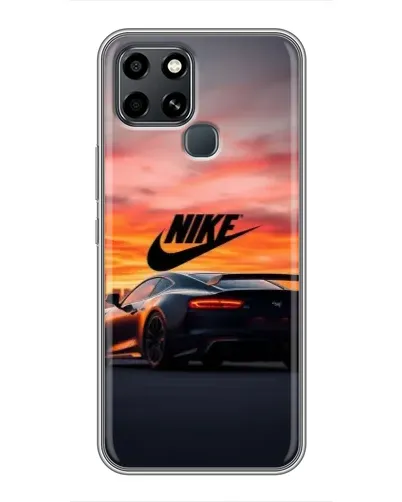 Чехол для Infinix Smart 6 с картинкой «Nike и суперкар» Чехол для Infinix Smart 6 с картинкой «Nike и суперкар»