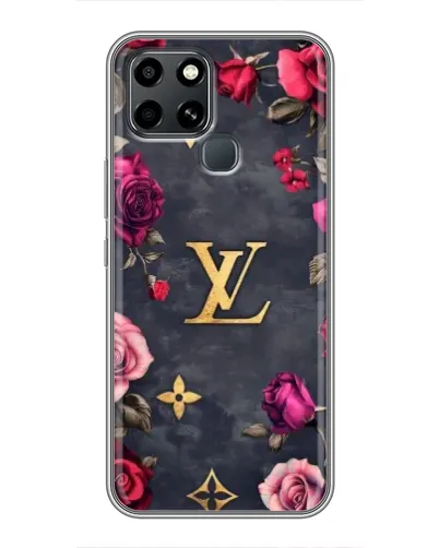 Чехол для Infinix Smart 6 с картинкой «Цветочный Louis Vuitton» Чехол для Infinix Smart 6 с картинкой «Цветочный Louis Vuitton»