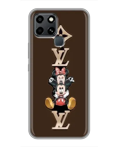 Чехол для Infinix Smart 6 с картинкой «LV и Микки Маус» Чехол для Infinix Smart 6 с картинкой «LV и Микки Маус»