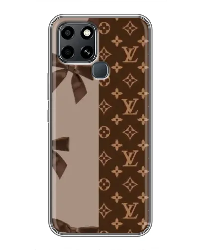 Чехол для Infinix Smart 6 с картинкой «Louis Vuitton — банты» Чехол для Infinix Smart 6 с картинкой «Louis Vuitton — банты»