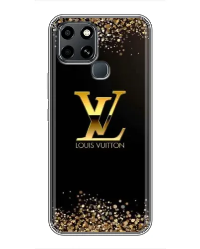 Чехол для Infinix Smart 6 с картинкой «LV — золотые искры» Чехол для Infinix Smart 6 с картинкой «LV — золотые искры»