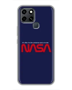 Чехол для Infinix Smart 6 с картинкой «NASA — глубокий космос»