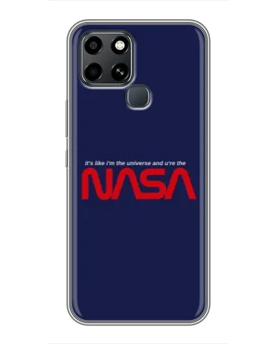 Чехол для Infinix Smart 6 с картинкой «NASA — глубокий космос»